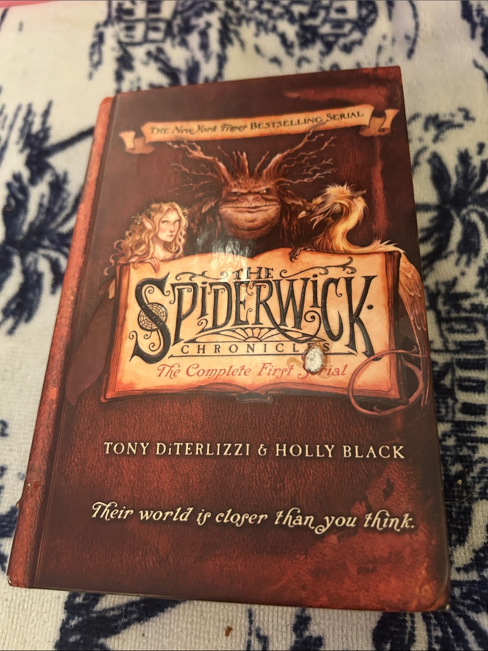Scholastic The Spiderwick Chronicles Hardcover - Brown Cover Artwork